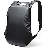 Less is_jp Thin Backpack, Official, Minimalist Supervision | Ultra Thin, Lightweight, Flat,Waterproof, Water Repellent, Busin